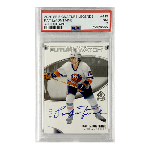 AUTO RC karta PAT LaFONTAINE 20-21 SP Signature Legends All-Time Future Watch Auto /99